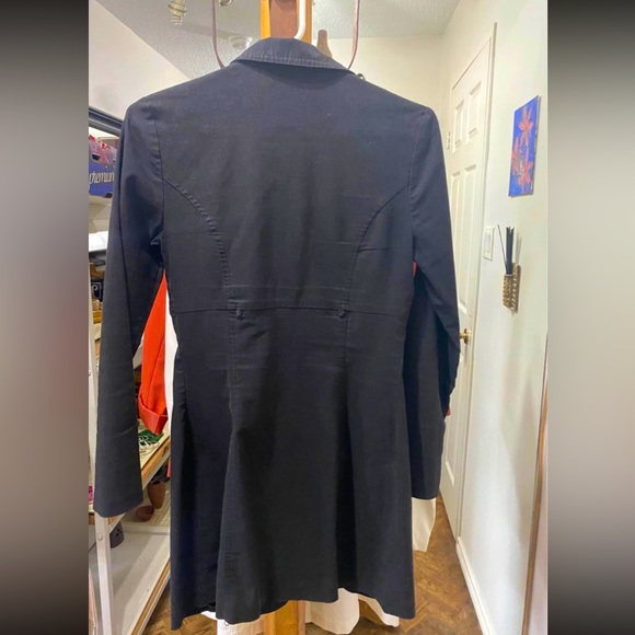 Long Black Lightwear Jacket - Picture 2 of 2